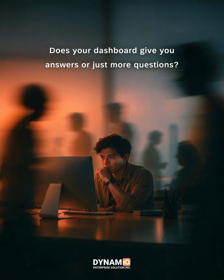 Does your dashboard give you answers or just more questions?