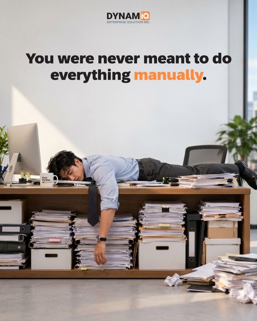 You were never meant to do everything manually.