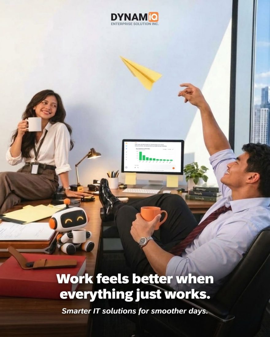 Work feels better when everything just works. Smarter IT solutions for smoother days.