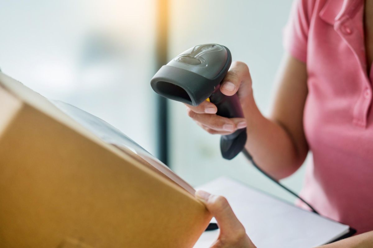 Clean the barcode scanner