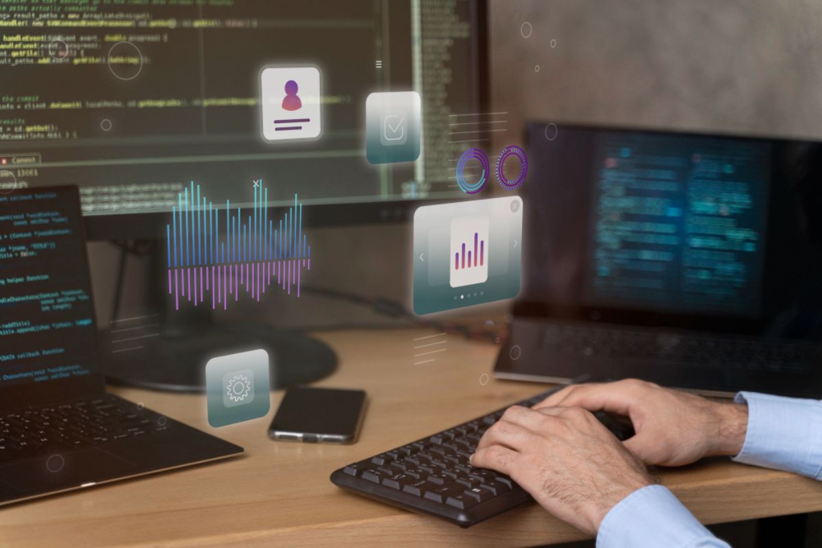 A concept of how a professional gets data from SAP software